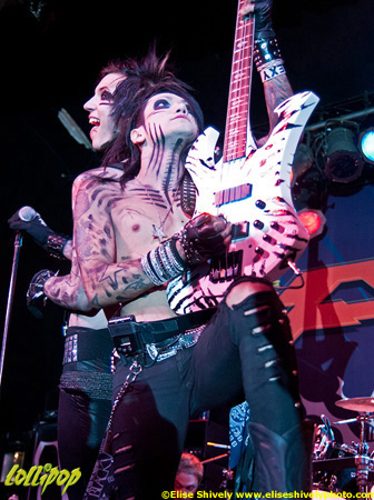 Black Veil Brides - St. Andrews Hall Detroit, MI April 2011 | Photos by Elise Shively