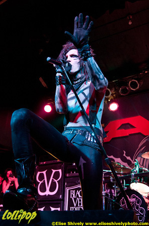 Black Veil Brides - St. Andrews Hall Detroit, MI April 2011 | Photos by Elise Shively