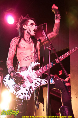 Black Veil Brides - St. Andrews Hall Detroit, MI April 2011 | Photos by Elise Shively