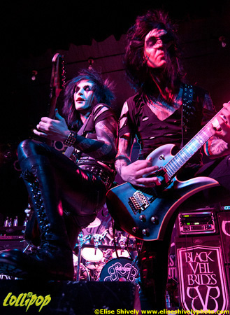 Black Veil Brides - St. Andrews Hall Detroit, MI April 2011 | Photos by Elise Shively