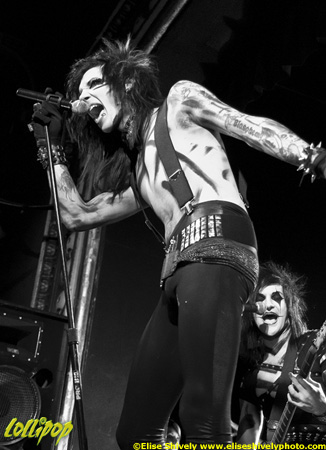 Black Veil Brides - St. Andrews Hall Detroit, MI April 2011 | Photos by Elise Shively