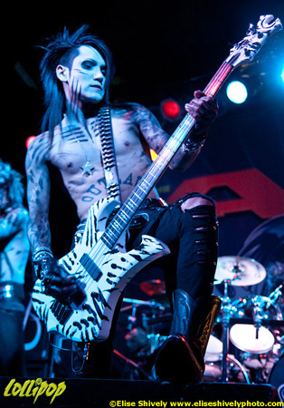Black Veil Brides - St. Andrews Hall Detroit, MI April 2011 | Photos by Elise Shively