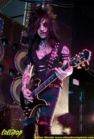Black Veil Brides - St. Andrews Hall Detroit, MI April 2011 | Photos by Elise Shively