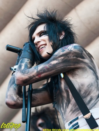 Black Veil Brides - Warped Tour Detroit, MI July 2011 | Photos by Elise Shively