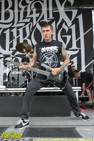 Bleeding Through - Ozzfest Columbus, OH July 2006 | Photos by Chris Casella