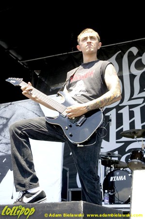 Bleeding Through - Ozzfest Tinley Park, IL July 2006 | Photos by Adam Bielawski