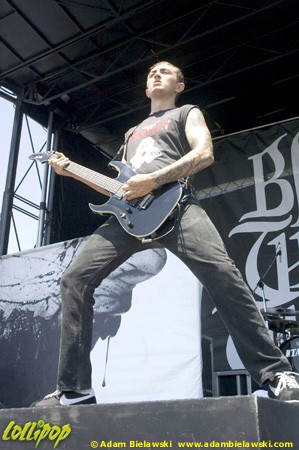 Bleeding Through - Ozzfest Tinley Park, IL July 2006 | Photos by Adam Bielawski