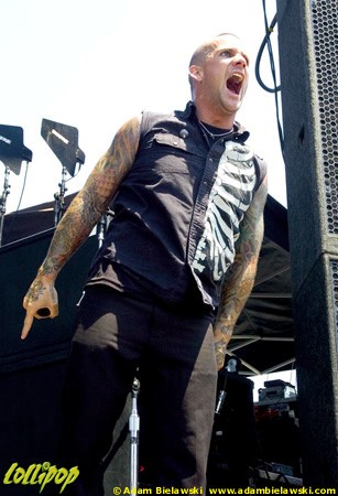 Bleeding Through - Ozzfest Tinley Park, IL July 2006 | Photos by Adam Bielawski