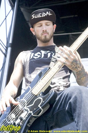 Bleeding Through - Ozzfest Tinley Park, IL July 2006 | Photos by Adam Bielawski