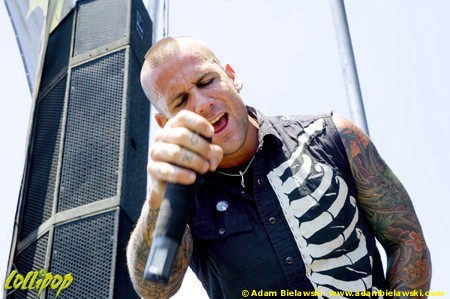 Bleeding Through - Ozzfest Tinley Park, IL July 2006 | Photos by Adam Bielawski