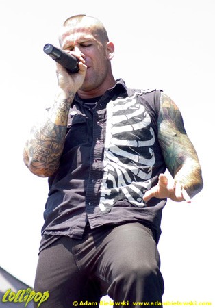 Bleeding Through - Ozzfest Tinley Park, IL July 2006 | Photos by Adam Bielawski
