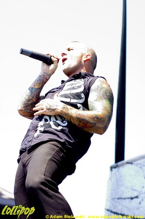 Bleeding Through - Ozzfest Tinley Park, IL July 2006 | Photos by Adam Bielawski