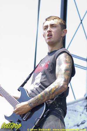 Bleeding Through - Ozzfest Tinley Park, IL July 2006 | Photos by Adam Bielawski