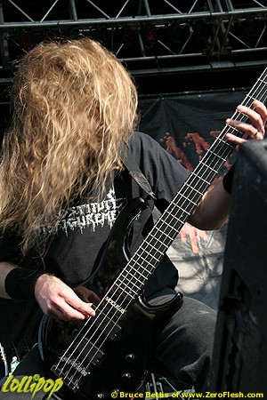 Cannibal Corpse - Sounds Of The Underground Mansfield, MA July 2006 | Photos by Bruce Bettis