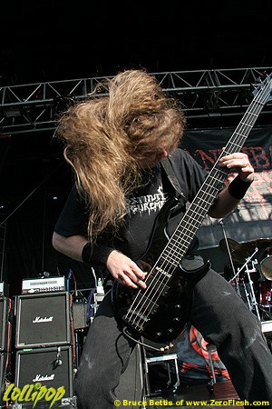 Cannibal Corpse - Sounds Of The Underground Mansfield, MA July 2006 | Photos by Bruce Bettis