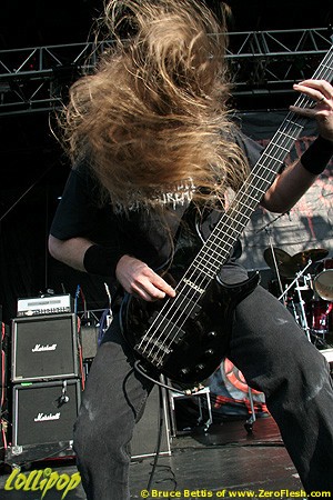 Cannibal Corpse - Sounds Of The Underground Mansfield, MA July 2006 | Photos by Bruce Bettis