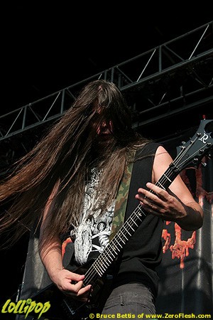 Cannibal Corpse - Sounds Of The Underground Mansfield, MA July 2006 | Photos by Bruce Bettis