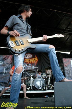 Chiodos - Warped Tour Milwaukee, WI July 2007 | Photos by Alison Krick