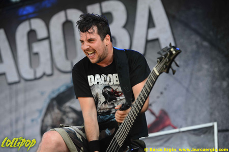 Dagoba - Hellfest Clisson, France June 2014 | Photos by Burcu Ergin