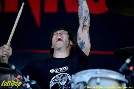 Danko Jones - Rockstar Uproar Mansfield, MA August 2013 | Photos by Burcu Ergin
