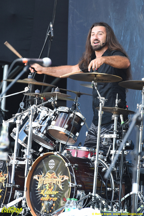 Dragonforce - Rock Off Fest Istanbul, Turkey July 2016 | Photos by Burcu Ergin
