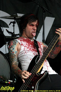 Eighteen Visions - Warped Tour Tinley Park, IL July 2006 | Photos by Alison Krick