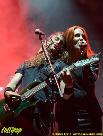Epica - 100% Metal Fest Headbangers' Weekend, Istanbul, Turkey May 2014 | Photos by Burcu Ergin