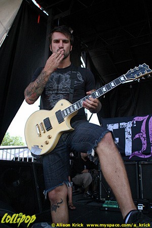 Every Time I Die - Warped Tour Milwaukee, WI July 2008 | Photos by Alison Krick