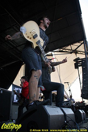 Every Time I Die - Warped Tour Milwaukee, WI July 2008 | Photos by Alison Krick
