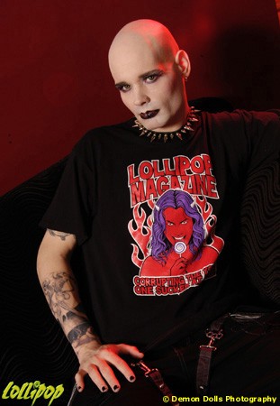Dante Belmont basks in SheDevil hellfire. | Photo by Demon Dolls Photography