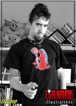 Felix Laflamme, cover artist for issue 68, worships the Shedevil.