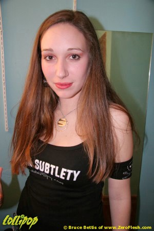Leah Bonner. A shot getting ready for the Party Like A Rockstar fashion shoot. | Photo by Bruce Bettis