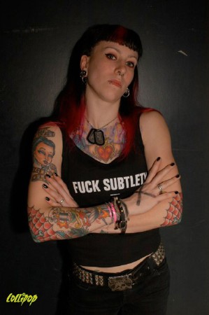 Infamous Lizzy "the most hardcore girl you'll ever meet" | Photo by Carina Mastrocola