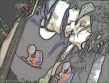Sandra and Charlene of Liquid Mercury love each other more than Lollipop, but we'll get over it. Check them out on the last couple Lollipop mp3 CDs.