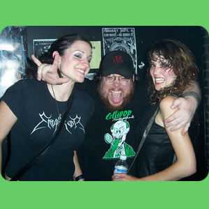 Adrian 'The Energizer' Bromley and the ladies party it up @ ARCH ENEMY in Toronto
