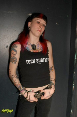 Infamous Lizzy "the most hardcore girl you'll ever meet" | Photo by Carina Mastrocola