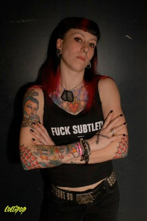 Infamous Lizzy "the most hardcore girl you'll ever meet" | Photo by Carina Mastrocola