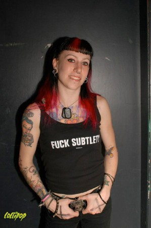 Infamous Lizzy "the most hardcore girl you'll ever meet" | Photo by Carina Mastrocola