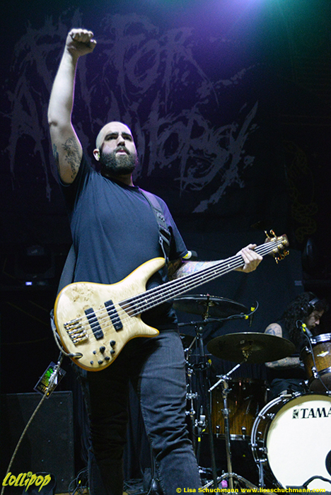 Fit For An Autopsy - Palladium Worcester, MA November 2017 | Photos by Lisa Schuchmann