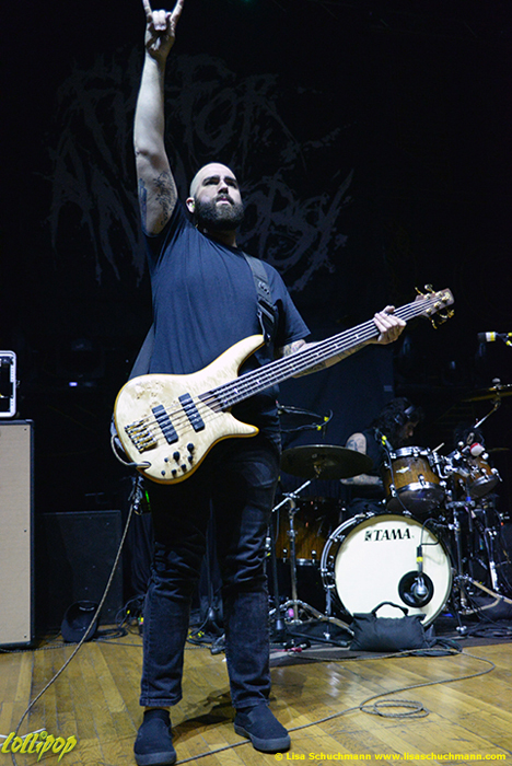 Fit For An Autopsy - Palladium Worcester, MA November 2017 | Photos by Lisa Schuchmann