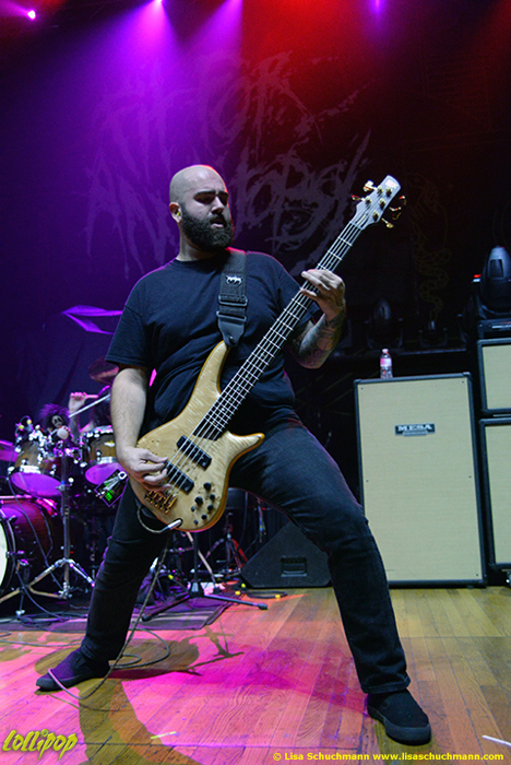 Fit For An Autopsy - Palladium Worcester, MA November 2017 | Photos by Lisa Schuchmann