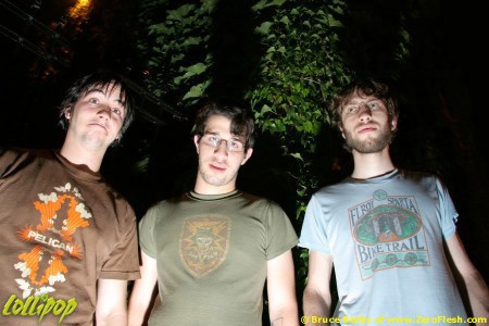 Genghis Tron - Group Shots Allston, MA 2005 | Photos by Bruce Bettis