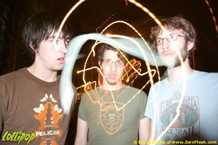 Genghis Tron - Group Shots Allston, MA 2005 | Photos by Bruce Bettis