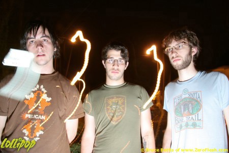Genghis Tron - Group Shots Allston, MA 2005 | Photos by Bruce Bettis