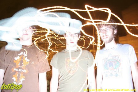 Genghis Tron - Group Shots Allston, MA 2005 | Photos by Bruce Bettis