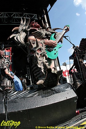Gwar - Sounds of The Underground Mansfield, MA July 2006 | Photos by Bruce Bettis