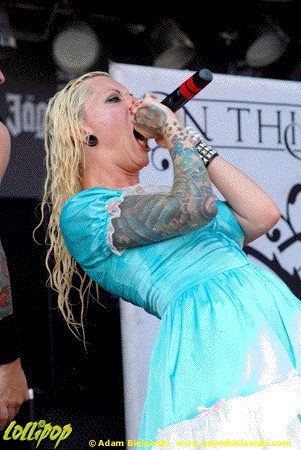 In This Moment - Ozzfest Tinley Park, IL August 2007 | Photos by Adam Bielawski