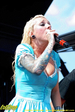In This Moment - Ozzfest Tinley Park, IL August 2007 | Photos by Adam Bielawski