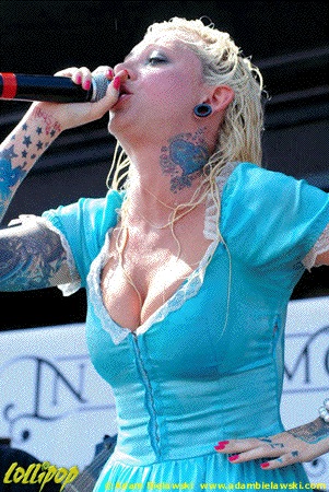 In This Moment - Ozzfest Tinley Park, IL August 2007 | Photos by Adam Bielawski