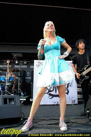 In This Moment - Ozzfest Tinley Park, IL August 2007 | Photos by Adam Bielawski